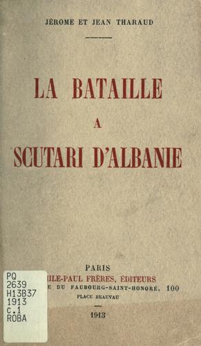 Cover for La bataille a Scutari d'Albanie