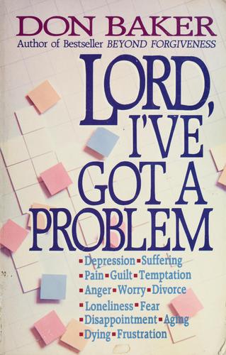Cover for LORD, I've Got a Problem