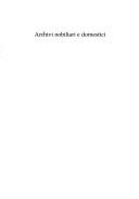 Cover for Archivi nobiliari e domestici