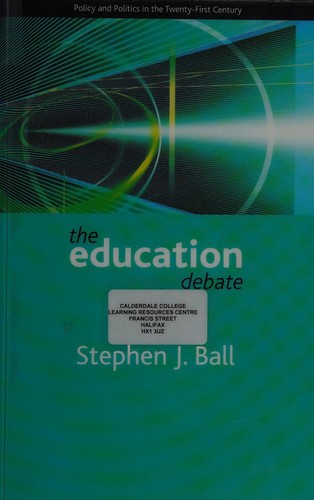 Cover for The education debate