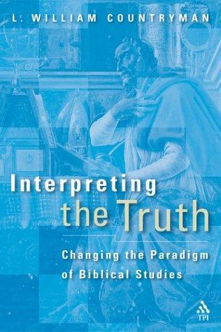 Cover for Interpreting the Truth