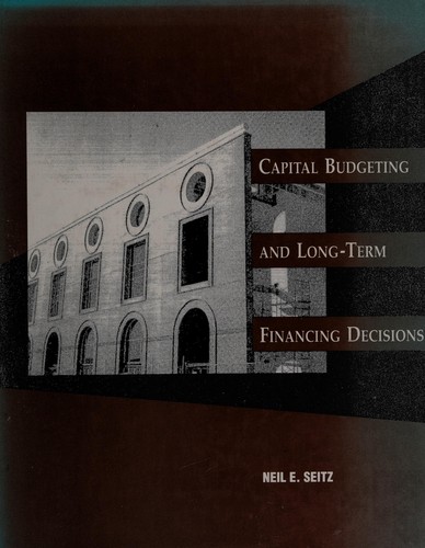 Cover for Capital budgeting and long-term financing decisions