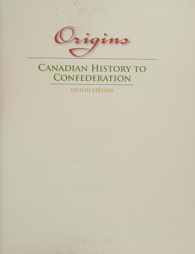 Cover for Origins