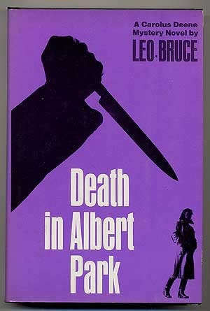Cover for Death in Albert Park