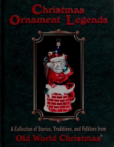 Cover for Christmas ornament legends
