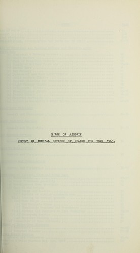 Cover for [Report 1965]