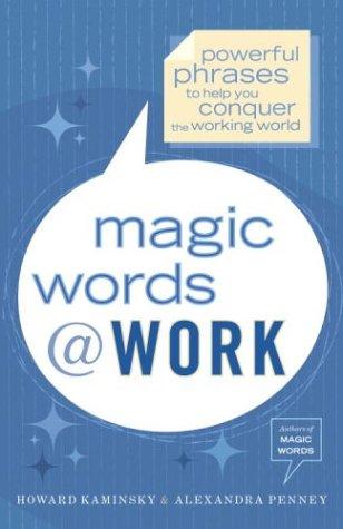 Cover for Magic words at work