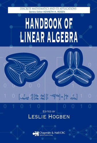 Cover for Handbook of linear algebra