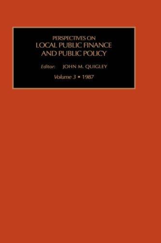 Cover for Perspectives on Local Public Finance and Public Policy