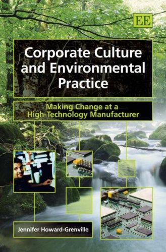 Cover for Corporate Culture and Environmental Practice