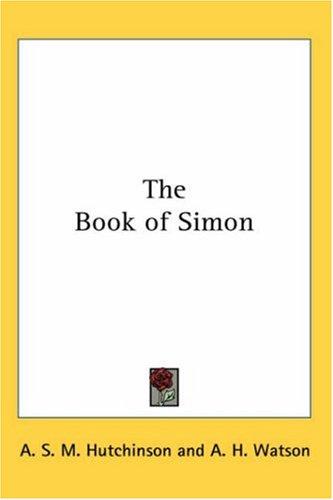 Cover for The Book of Simon