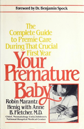Cover for Your premature baby
