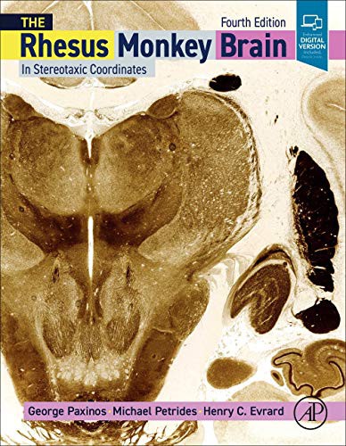 Cover for The Rhesus Monkey Brain in Stereotaxic Coordinates