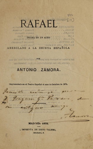 Cover for Rafael
