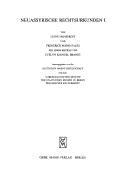 Cover for Neuassyrische Rechtsurkunden