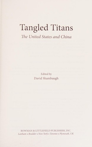 Cover for Tangled titans