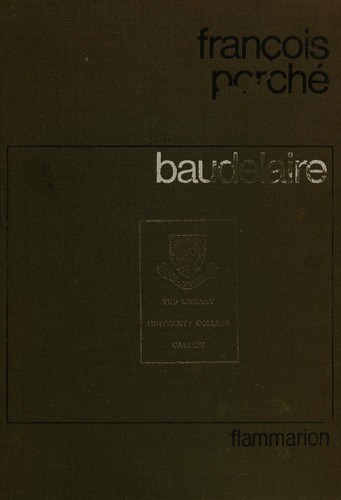 Cover for Baudelaire; Histoire d'une ame
