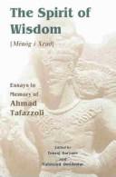 Cover for The spirit of wisdom =