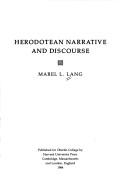 Cover for Herodotean narrative and discourse