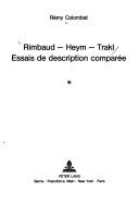 Cover for Rimbaud--Heym--Trakl