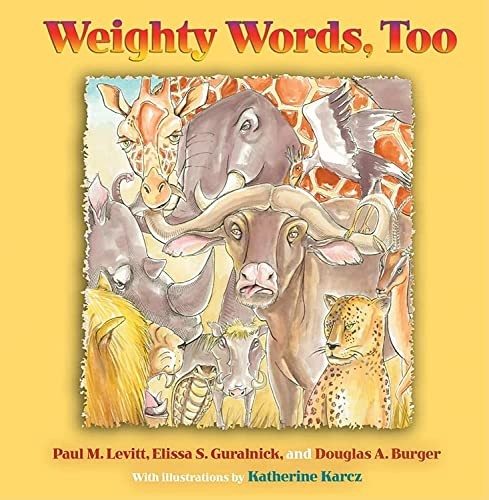 Cover for Weighty words, too