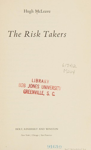 Cover for The risk takers.