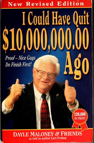 Cover for I could have quit $10,000,000.00 ago