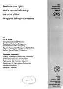 Cover for Territorial Use, Rights and Economic Efficiency