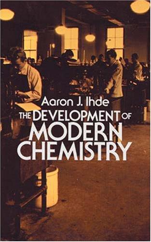 Cover for The development of modern chemistry