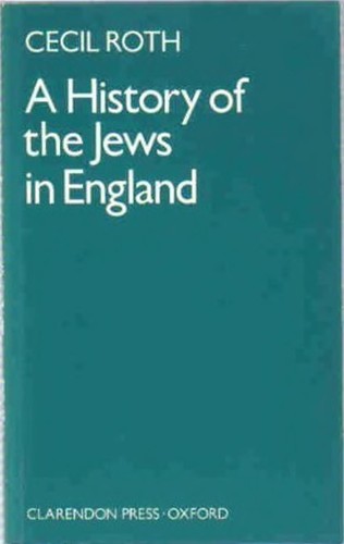 Cover for A history of the Jews in England