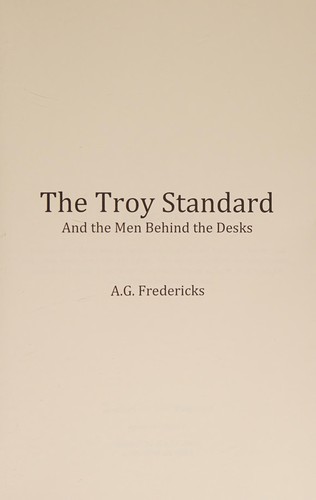 Cover for The Troy standard