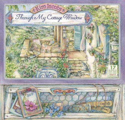 Cover for Through My Cottage Window 2008 Wall Planner