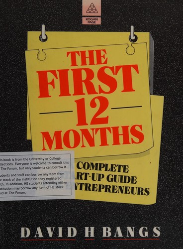 Cover for The First 12 Months