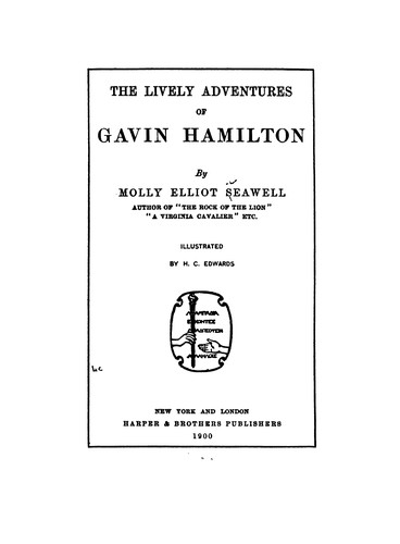 Cover for The lively adventures of Gavin Hamilton