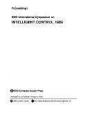 Cover for Proceedings IEEE International Symposium on Intelligent Control 1989, 25-26 September 1989, Albany, NY