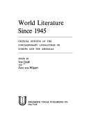 Cover for World literature since 1945