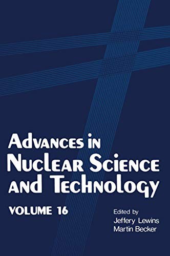 Cover for Advances in Nuclear Science and Technology