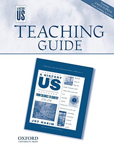 Cover for Teaching Guide from Colonies to Country : Middle/High School Teaching Guide, A History of US