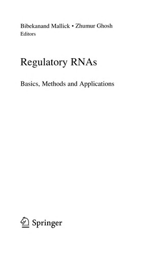Cover for Regulatory RNAs