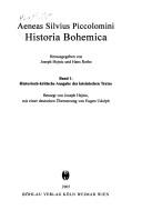 Cover for Bausteine zur Slavischen Philologie und Kulturgeschichte. Reihe B: Editionen N.F., Bd. 20: Historia Bohemica, Band 1: Historisch-kritische Ausgabe des lateinischen Textes