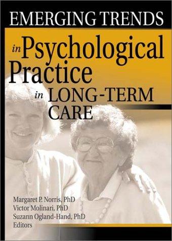 Cover for Emerging Trends in Psychological Practice in Long-Term Care