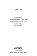 Cover for China's Seaborne Trade With South and Southeast Asia 1200-1750 (Collected Studies, 640)