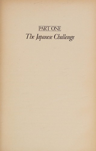 Cover for Japan as number one
