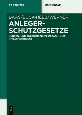 Cover for Kleinanleger-Schutzgesetz