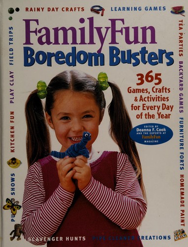 Cover for FamilyFun boredom busters