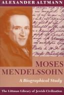 Cover for Moses Mendelssohn