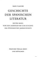 Cover for Geschichte der spanischen Literatur