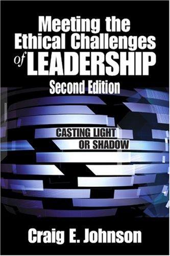 Cover for Meeting the Ethical Challenges of Leadership