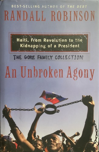 Cover for An Unbroken Agony