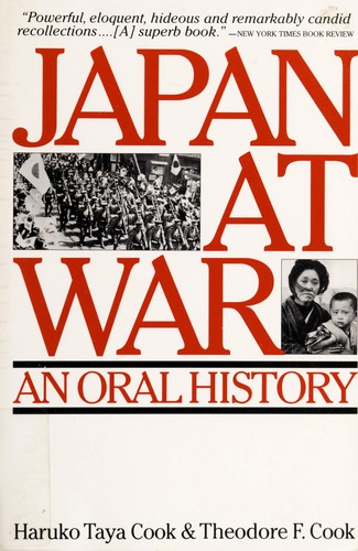 Cover for Japan at war